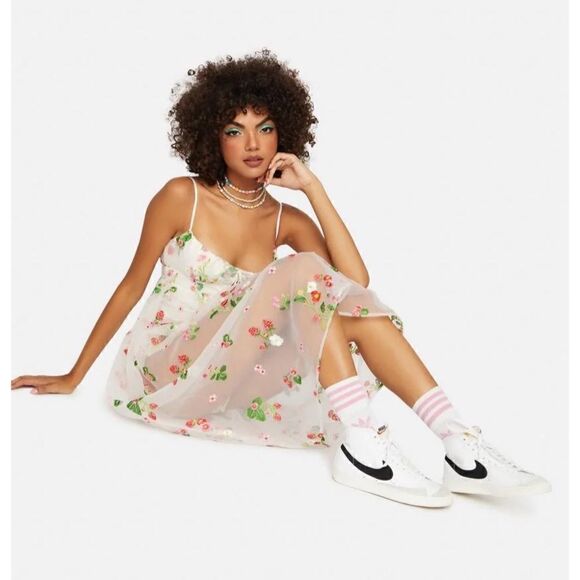 For Love & Lemons Jaclyn Midi Dress - Picture 6 of 6